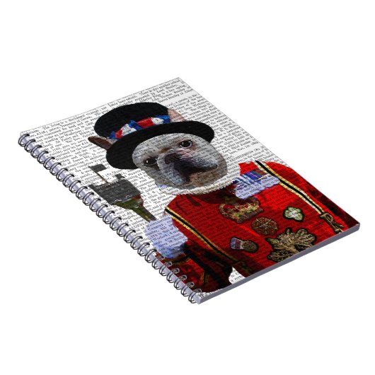 Bulldog Beefeater Notitieboek (Rechterzijde)