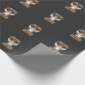 Bulldog Beschermengel Hond Cadeaupapier (Hoek)
