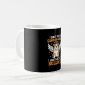 Bulldog Beschermengel Hond Koffiemok (Voorkant links)