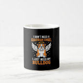 Bulldog Beschermengel Hond Koffiemok (Center)