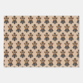 Bulldog Biker Riding Motorcycle Fun Inpakpapier Vel (Voorkant 2)