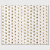 Bulldog Birthday Cadeaupapier (Vlak)