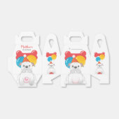 Bulldog Birthday Party Bedankdoosjes (Uitgevouwen)