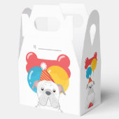 Bulldog Birthday Party Bedankdoosjes (Geopend)