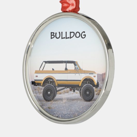 Bulldog Blazer Ornament (Links)