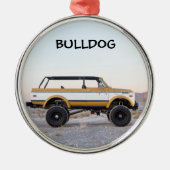 Bulldog Blazer Ornament (Voorkant)
