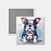 Bulldog Bliss Magneet (Voorkant / Achterkant)