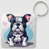 Bulldog Bliss Sleutelhanger (Achterkant)