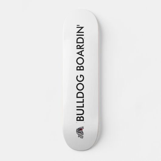 Bulldog Boardin Persoonlijk Skateboard (Voorkant)