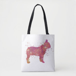 Bulldog Bouledogue Français Animal Chien Domestiqu Tote Bag