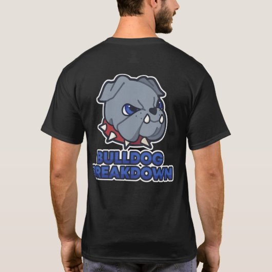 Bulldog Breakdown T-shirt (Achterkant)