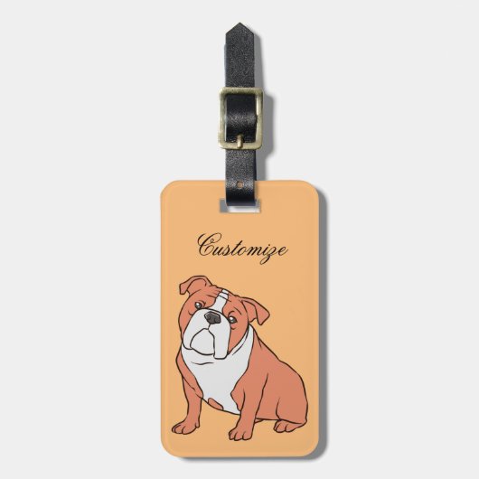 Bulldog Breed Thunder_Cove Bagagelabel (Voorkant verticaal)
