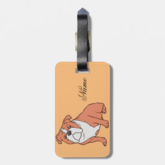 Bulldog Breed Thunder_Cove Bagagelabel (Achterkant verticaal)