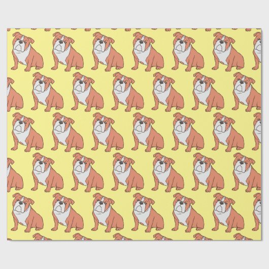 Bulldog Breed Thunder_Cove Cadeaupapier (Vlak)