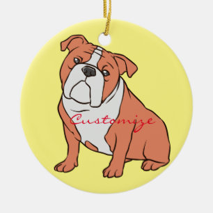 Bulldog Breed Thunder_Cove Keramisch Ornament