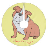 Bulldog Breed Thunder_Cove Kerstboom Rok (Voorkant)