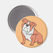 Bulldog Breed Thunder_Cove Magneet (Voorkant / Achterkant)