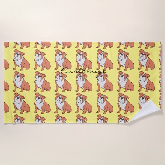 Bulldog Breed Thunder_Cove Strandlaken (Voorkant)