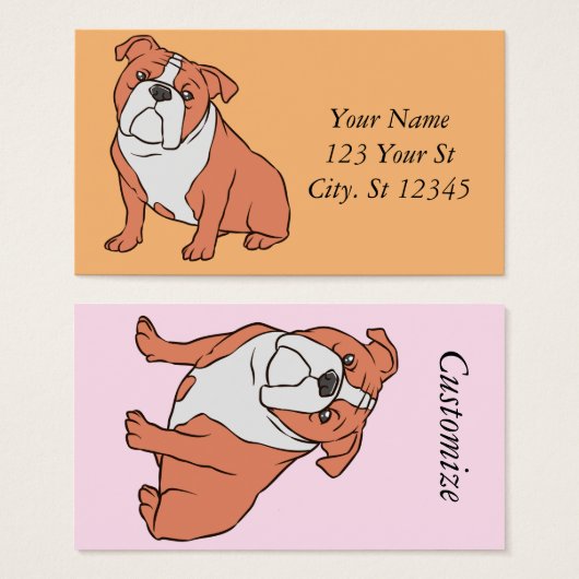 Bulldog Breed Thunder_Cove Visitekaartje (Voorkant /achterkant)