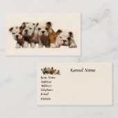 Bulldog Breeder Visitekaartje (Voorkant / Achterkant)