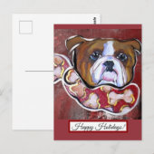 Bulldog Briefkaart (Voorkant / Achterkant)