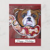 Bulldog Briefkaart (Voorkant)