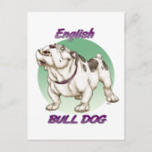 bulldog briefkaart (Voorkant)