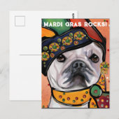 Bulldog briefkaart (Voorkant / Achterkant)