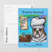 Bulldog briefkaart (Voorkant / Achterkant)