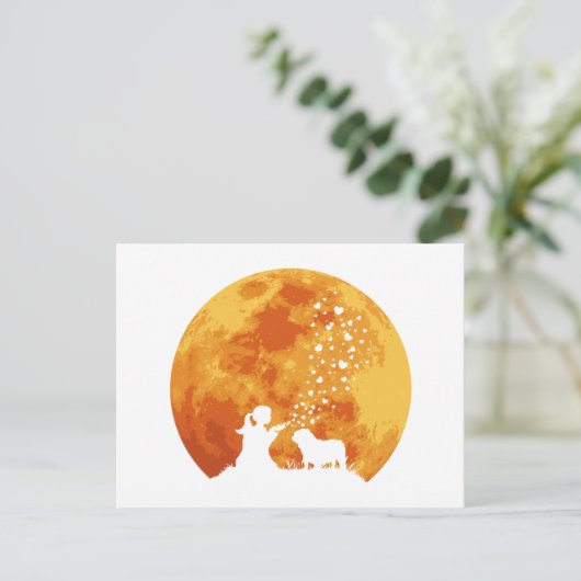 Bulldog Briefkaart (Staand voorkant)