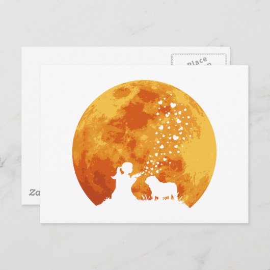 Bulldog Briefkaart (Voorkant / Achterkant)