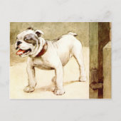 Bulldog Briefkaart (Voorkant)