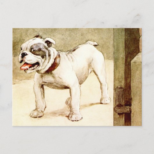 Bulldog Briefkaart (Voorkant)