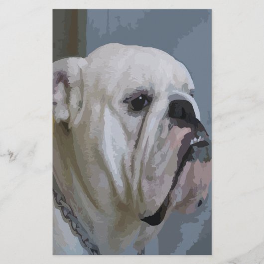 bulldog briefpapier (Voorkant)
