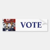 Bulldog Bumpersticker (Voorkant)