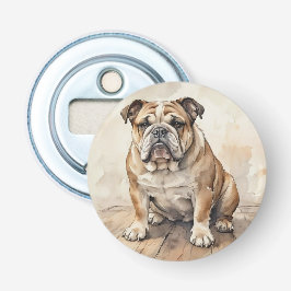 Bulldog Button Flesopener
