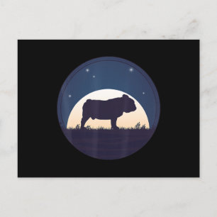 Bulldog Cadeau  English Bulldog Lover Gift Feestdagenkaart