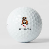 Bulldog Cadeau Golfballen (Voorkant)