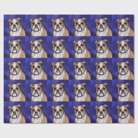 Bulldog Cadeaupapier (Vlak)