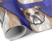Bulldog Cadeaupapier (Rol Hoek)