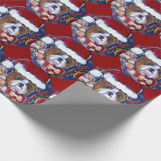 Bulldog Cadeaupapier (Hoek)