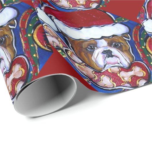 Bulldog Cadeaupapier (Rol Hoek)