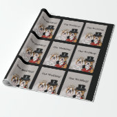 Bulldog cadeaupapier (Uitgerold)