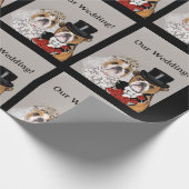 Bulldog cadeaupapier (Hoek)