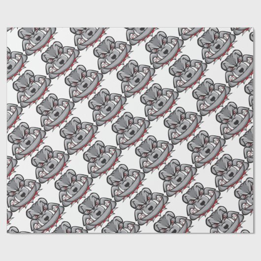 bulldog cadeaupapier (Vlak)