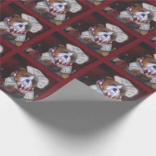 Bulldog Cadeaupapier (Hoek)