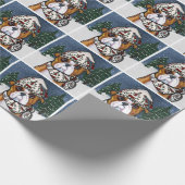 Bulldog cadeaupapier (Hoek)