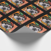 Bulldog cadeaupapier (Hoek)