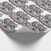 bulldog cadeaupapier (Hoek)