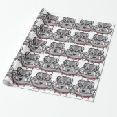 bulldog cadeaupapier (Uitgerold)